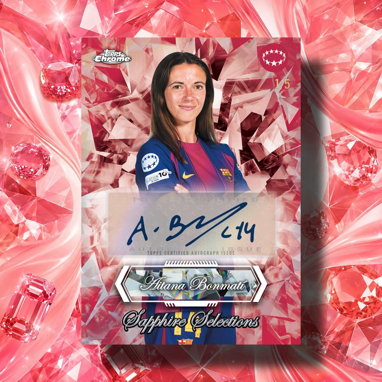 Topps Chrome Sapphire UWCL 2025/2026 — Coming Soon