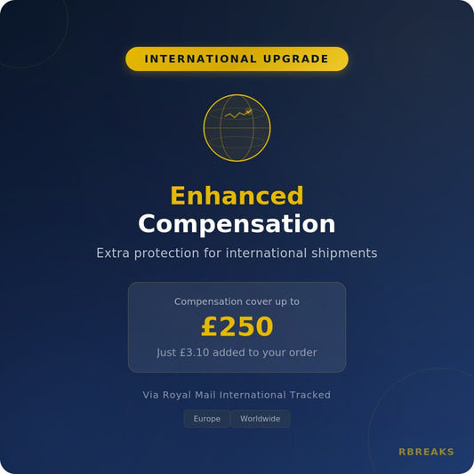 International Postage Upgrade — Enhanced Compensation