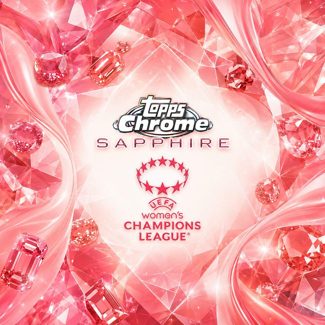 Topps Chrome Sapphire UWCL 2025/2026 — Coming Soon