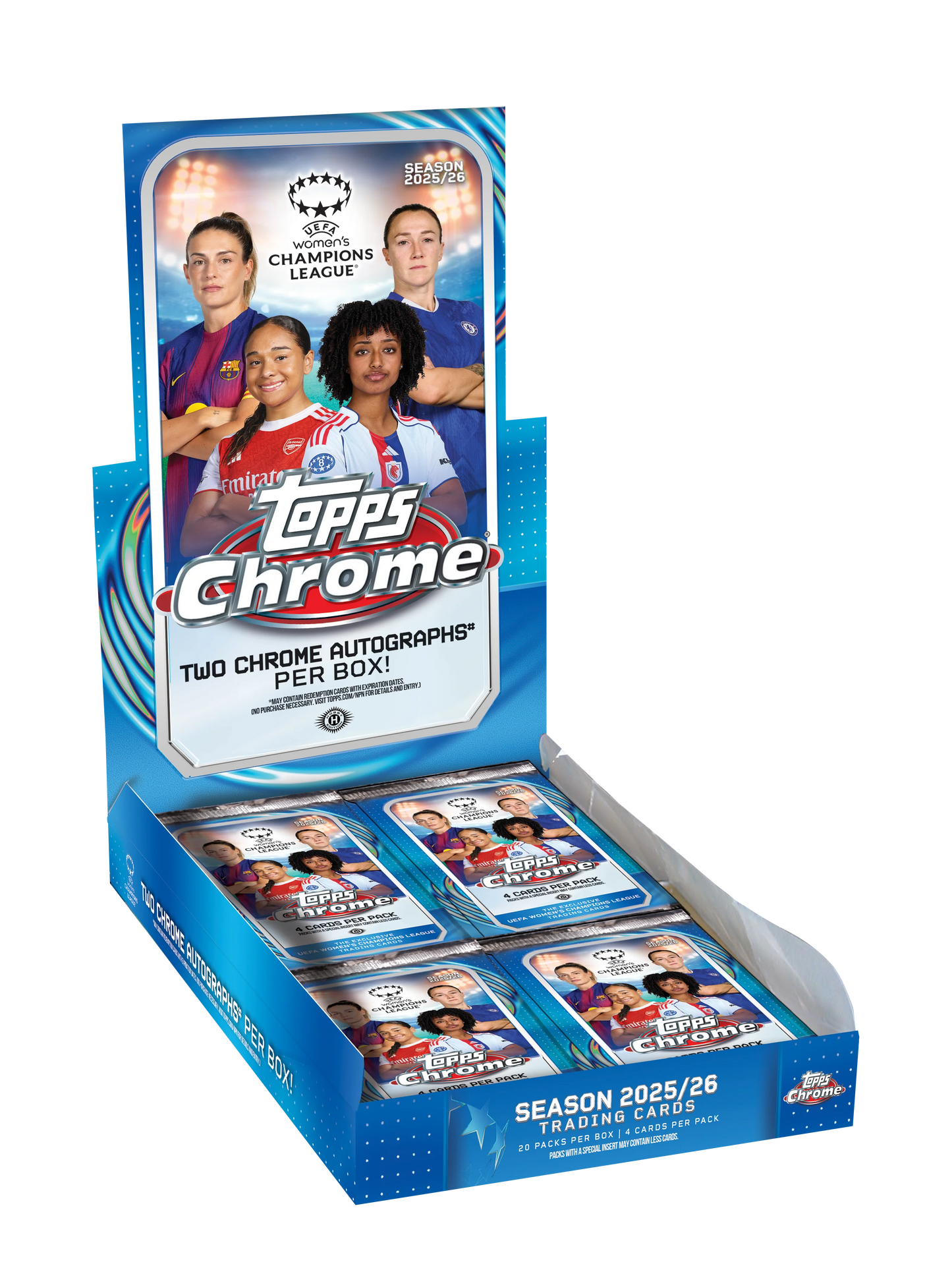 Coming Soon - CASE BREAK - Topps Chrome® UEFA Women's Champions League 2025/26 3