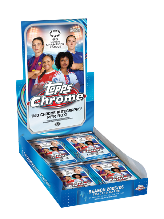 Coming Soon - CASE BREAK - Topps Chrome® UEFA Women's Champions League 2025/26 4